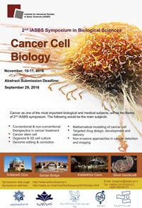 برگزاری همایش زیست شناسی سلول سرطانی(Cancer Cell Biology) در دانشکده علوم زیستی دانشگاه تحصیلات تکمیلی علوم پایه زنجان در تاریخ 20 و 21 آبان ماه سال جاری